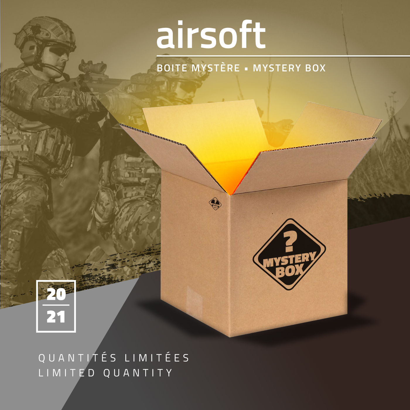 Mystery Box Airsoft 50$ - Impact Proshop