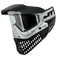 JT Proflex LE Dynasty Series Paintball Mask With Thermal Lens - White