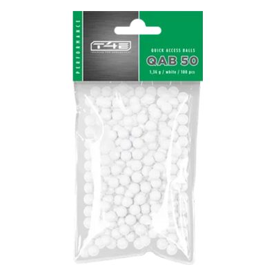 T4E Quick Access Ball – .50 Caliber – White – 100 Rounds In Bag