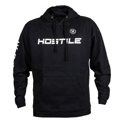 HK Army Hostile Hoodie – Black – LARGE