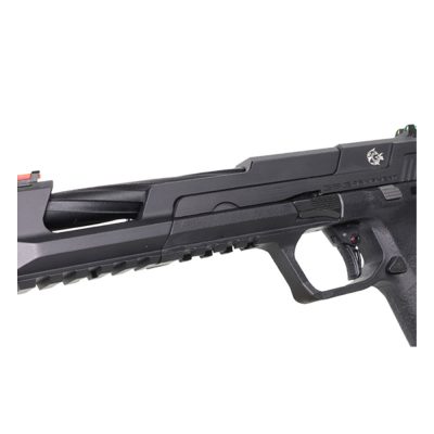 G&G Piranha SL Blowback (Green Gas) Airsoft Pistol - With 2 Magazines - Black