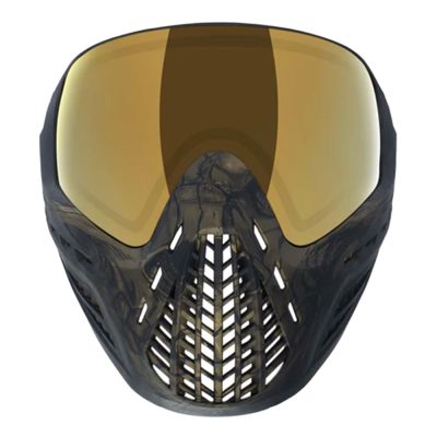 Virtue Ascend Paintball Mask With Thermal Lens - Gold Skull LE