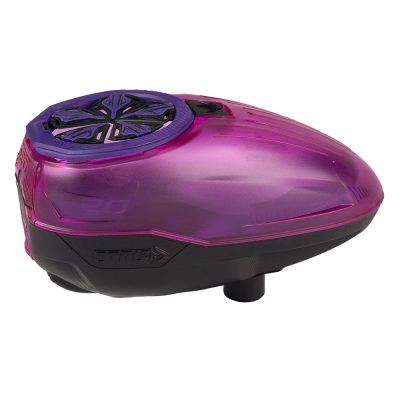 Bunkerkings CTRL2 Electronic Paintball Loader - Crystal Smoke Purple