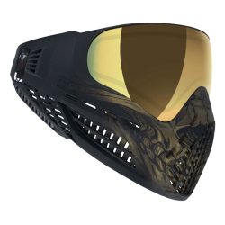 Virtue Ascend Paintball Mask With Thermal Lens - Gold Skull LE