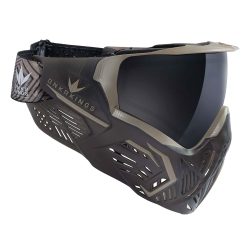 Bunkerkings CMD Paintball Mask With Thermal Lens - Black Desert