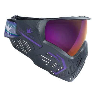 Bunkerkings CMD Paintball Mask With Thermal Lens - Aurora Gray