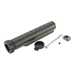 Stock Tube - 6 Positions - For AEG M4 Type Airsoft - Black