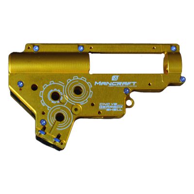 Mancraft Airsoft Gearbox CNC V2 - 8mm - QSC - Gold