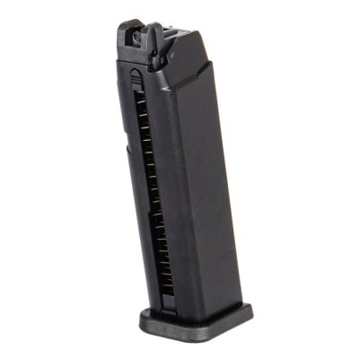 WE Glock 17 Airsoft Pistol BB’s Magazine - GBB - Black