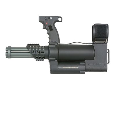 WELL Pro WE23-L AEG Airsoft Rotary Minigun - Black