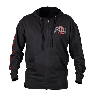 Hoodie HK Army Arch Zip-Up - Black - MEDIUM