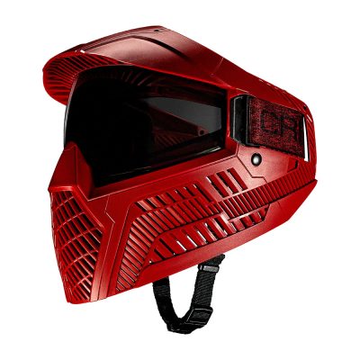 CRBN OPR Paintball Mask With Thermal Lens - Red