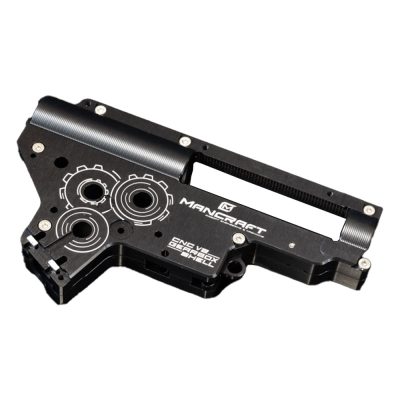 Mancraft Airsoft Gearbox CNC V2 - 8mm - QSC - Black