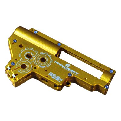 Mancraft Airsoft Gearbox CNC V2 - 8mm - QSC - Gold