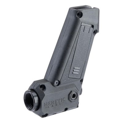 Heretic Labs Airsoft Speedsoft Handgrip - For MTW/Article I - With Storm CAT 5 Regulator - Black