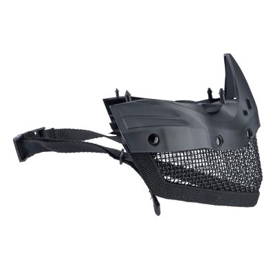 Tippmann Metal Mesh Mask (Cover Bottom Face And Noze) – Fits JT/Tippmann Goggle - Black