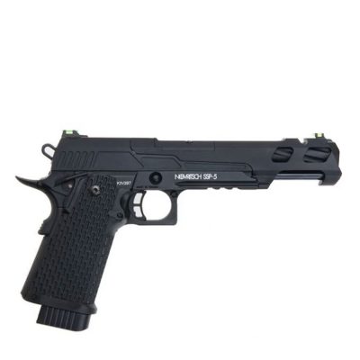 Novritsch SSP5 Blowback Airsoft Pistol – 6” – Black