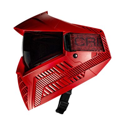 CRBN OPR Paintball Mask With Thermal Lens - Red