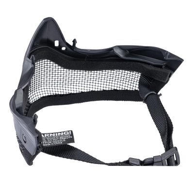 Tippmann Metal Mesh Mask (Cover Bottom Face And Noze) – Fits JT/Tippmann Goggle - Black