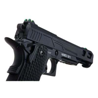 Novritsch SSP5 Blowback Airsoft Pistol – 6” – Black