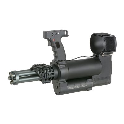 WELL Pro WE23-L AEG Airsoft Rotary Minigun - Black