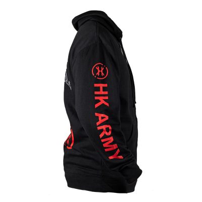 Hoodie HK Army Arch Zip-Up - Black - MEDIUM