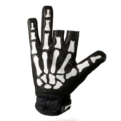 HK Army Bones Paintball Glove Black/White - SMALL