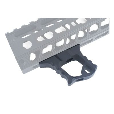 TD Halo AR-15 Hand Stop Grip - Keymod And/Or M-Lok Attachment - Black