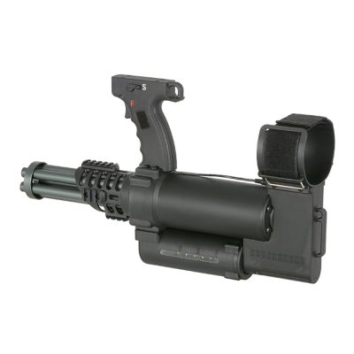 WELL Pro WE23-L AEG Airsoft Rotary Minigun - Black