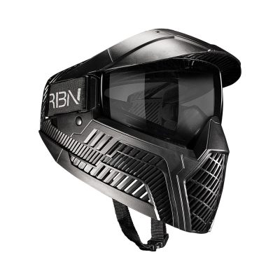 CRBN OPR Paintball Mask With Thermal Lens - Black