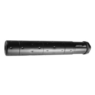 Novritsch Airsoft Aluminum Modular Mock Suppressor V1 For 16mm Negative Threaded Barrel – Black