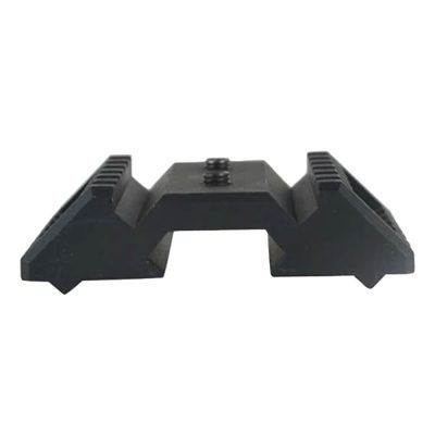 Picatinny Mount Dual Offset Rail Interface Base - Picatinny Rail Attachment