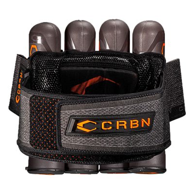 CRBN SC Paintball Harness - 4 Packs - Black Heather - L/XL