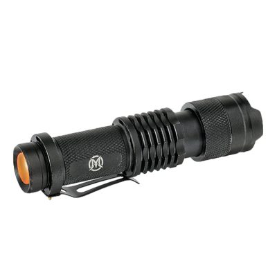 Flashlight Led Mini With Telescopic Zoom - Black