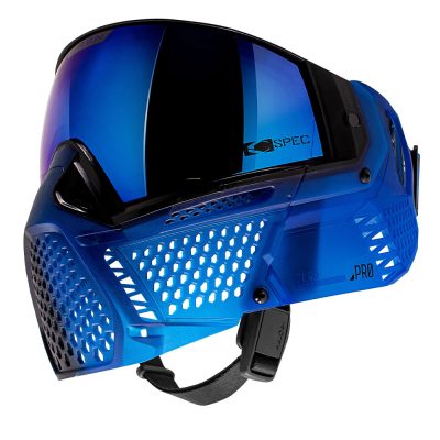 CRBN Zero Pro Paintball Mask With Thermal Lens – Less Coverage – Fade Indigo