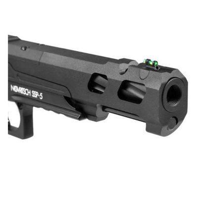 Novritsch SSP5 Blowback Airsoft Pistol – 6” – Black