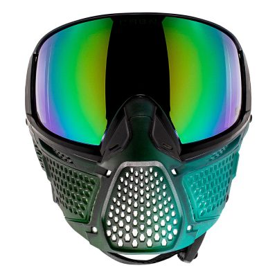 CRBN Zero Pro Paintball Mask With Thermal Lens – Less Coverage – Fade Forest