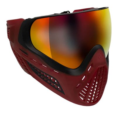 Virtue Ascend Paintball Mask With Thermal Lens – Crystal Fire Black