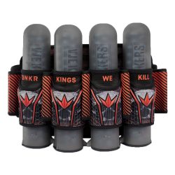 Bunkerkings Fly2 Paintball Harness - 4+7 - Red Skull