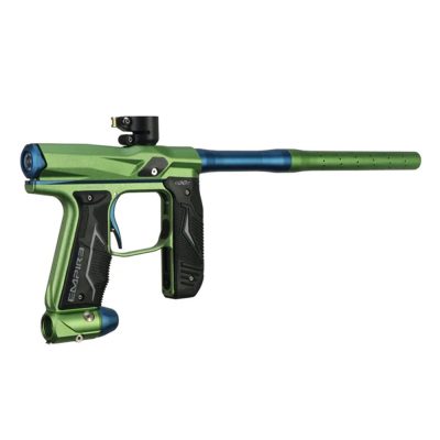 Empire AXE 2.0 Paintball Gun – With Redline OLED Board - Dust Mantis Green/Dust Savoy Blue