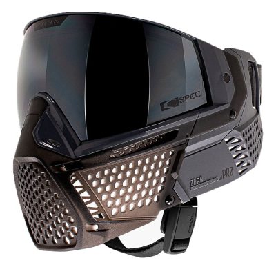 CRBN Zero Pro Paintball Mask With Thermal Lens - Less Coverage - Graphite