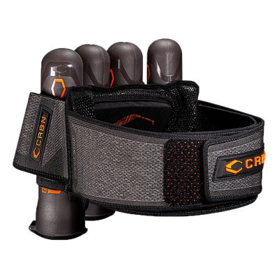 CRBN SC Paintball Harness - 4 Packs - Black Heather - L/XL