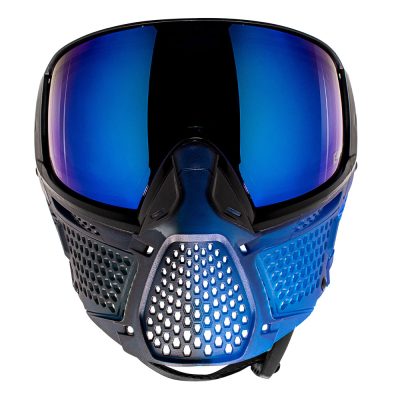 CRBN Zero Pro Paintball Mask With Thermal Lens – Less Coverage – Fade Indigo