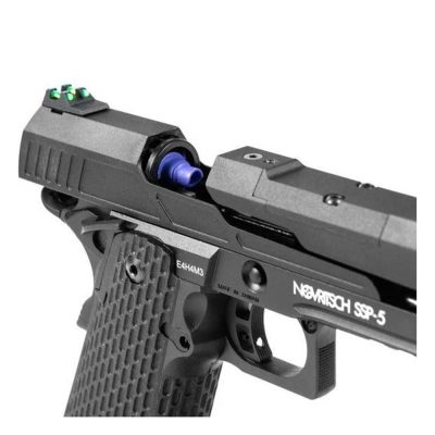 Novritsch SSP5 Blowback Airsoft Pistol – 6” – Black