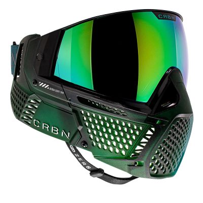 CRBN Zero Pro Paintball Mask With Thermal Lens – Less Coverage – Fade Forest