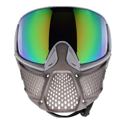 CRBN Zero Pro Paintball Mask With Thermal Lens - Less Coverage - Ghost