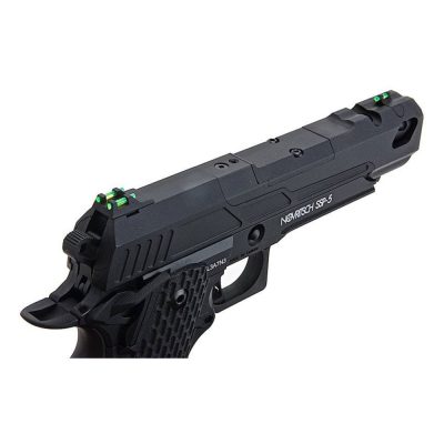 Novritsch SSP5 Blowback Airsoft Pistol – 5.1'' - Black