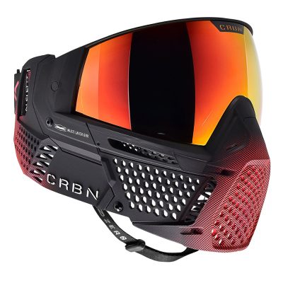 CRBN Zero GRX Paintball Mask With Thermal Lens - Less Coverage - Halftone Pink