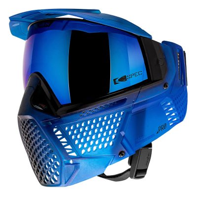 CRBN Zero Pro Paintball Mask With Thermal Lens – Less Coverage – Fade Indigo