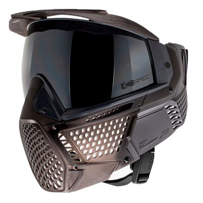 CRBN Zero Pro Paintball Mask With Thermal Lens - Less Coverage - Graphite